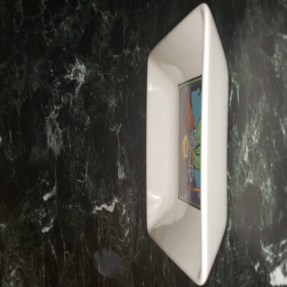 Sagittarius 5" Square Trinket / Candy / Jewelry Ceramic Dish - Picture 6 of 16